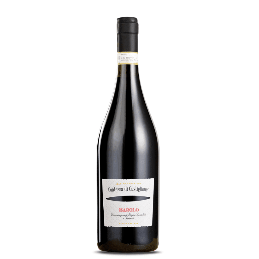 Etichetta Barolo Docg Contessa di Castiglione Arione