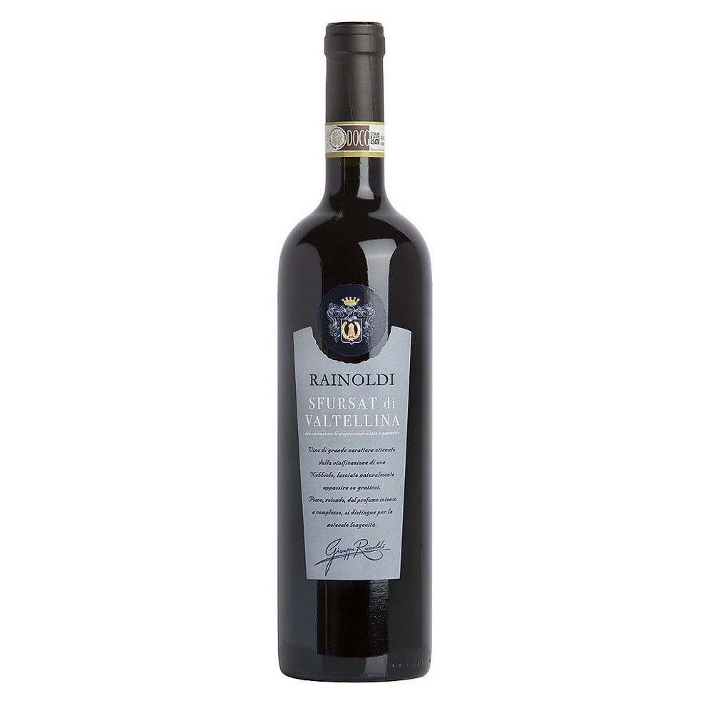 etichetta sfursat rainoldi nebbiolo chiavennasca